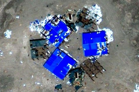 Google Earth descubre extrañas instalaciones en China