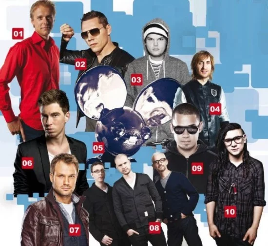 DJ Mag Top 100 Dj's 2012