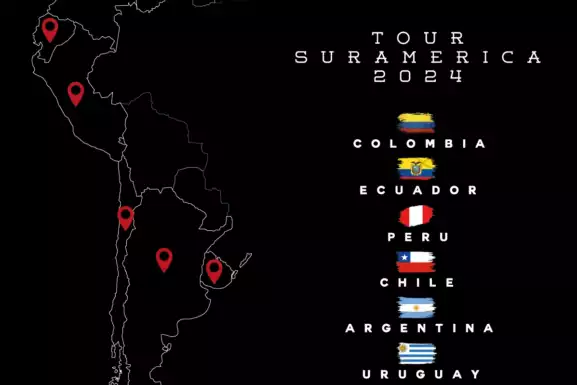 DEFAULT SERIES presenta su gira por Sur América 2024