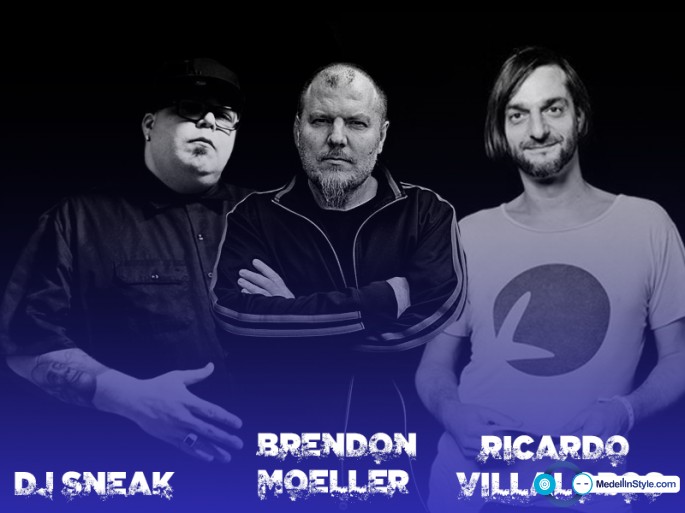 Escucha lo nuevo de Brendon Moeller, Dj Sneak & Ricardo Villalobos