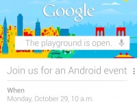 Google anuncia un evento de Android para el 29 de octubre