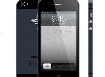 Empresa china lanza copia del iPhone 5 antes de que Apple lo presente