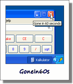 Cómo recuperar ventanas cerradas en Windows con GoneIn60s, maravilloso!