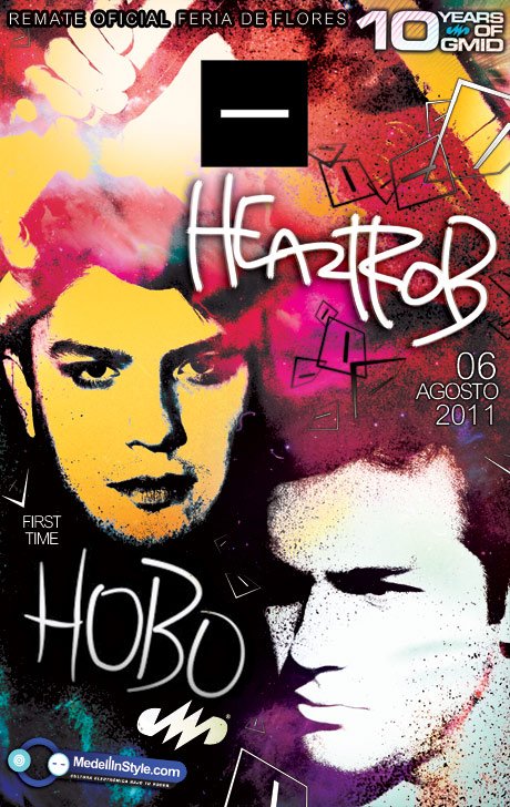 Profile: Hobo ( Minus ) - Por primera vez en Colombia. Sábado 06 de Agosto con Heartthrob! IMPERDIBLE !!!