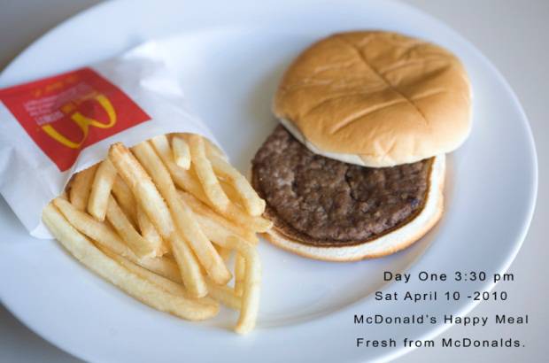 Dos años después, la hamburguesa sigue intacta (MacDonald's)