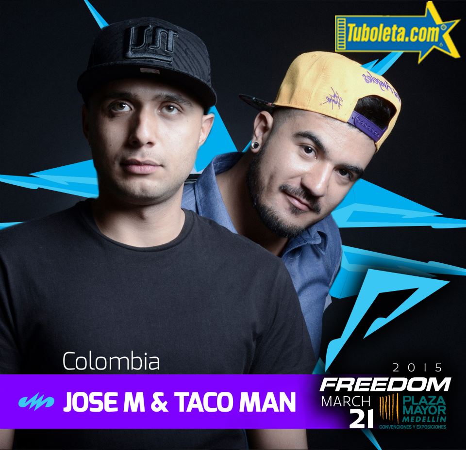 Mp3: Jose M & Taco Man – La Feria – FREEDOM 2015, Marzo 21