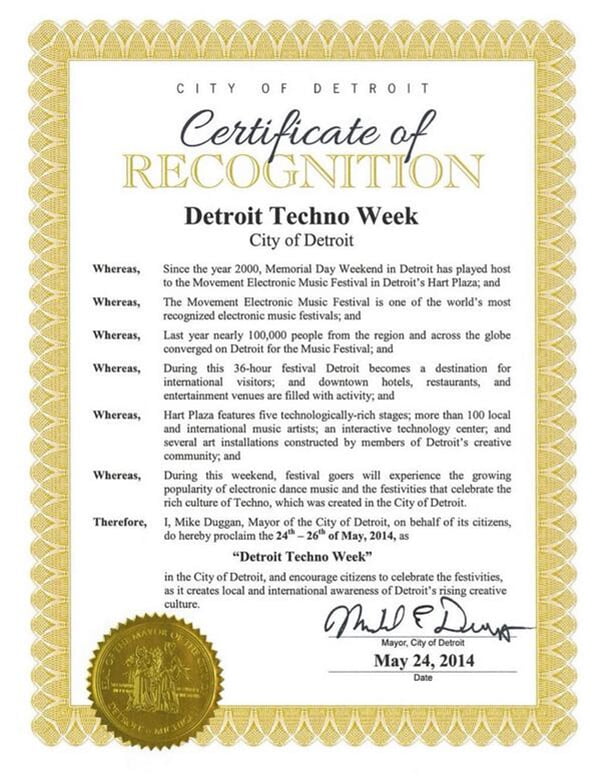 La semana del Techno de Detroit