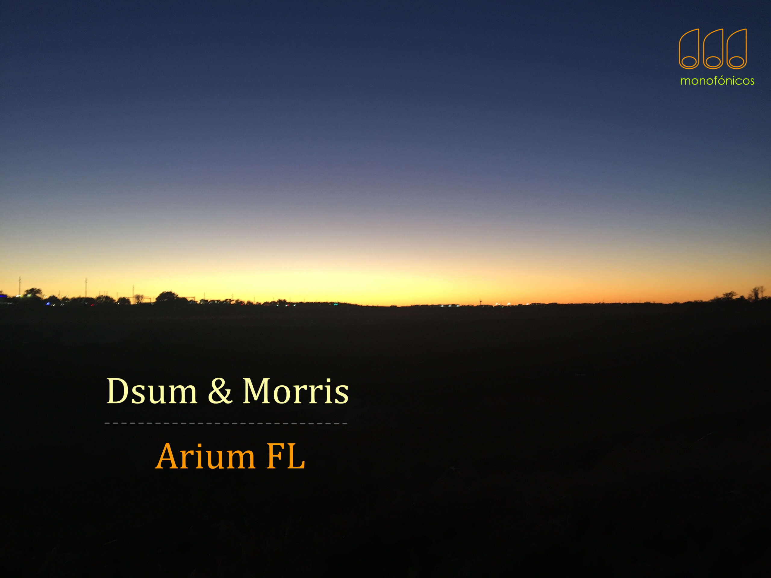 Monofonicos presenta su nuevo lanzamiento :: Dsum & Morris - Arium FL - MNF023
