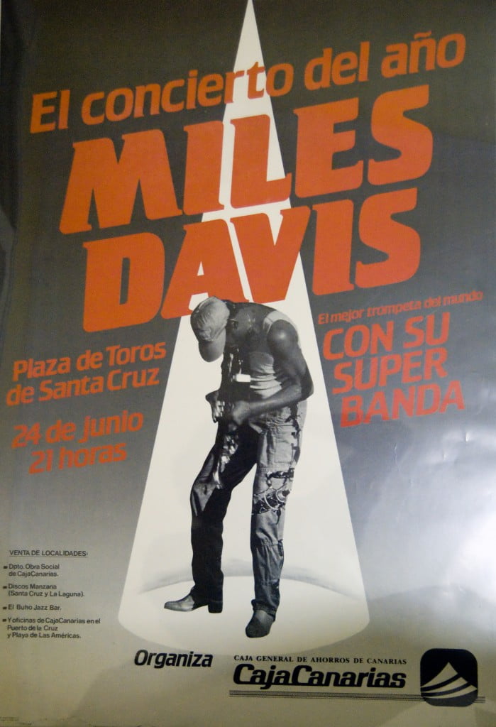 Escucha: Miles Davis y su concierto en Santa Cruz de Tenerife un 24 de junio de 1987...