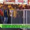 Por lo menos cinco mil colombianos no pudieron ingresar al estadio Monumental