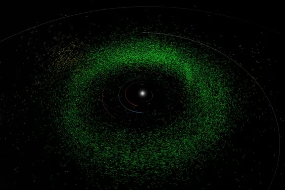 La AI descubre más de 27.000 asteroides pasados ​​por alto en imágenes de telescopios antiguos
