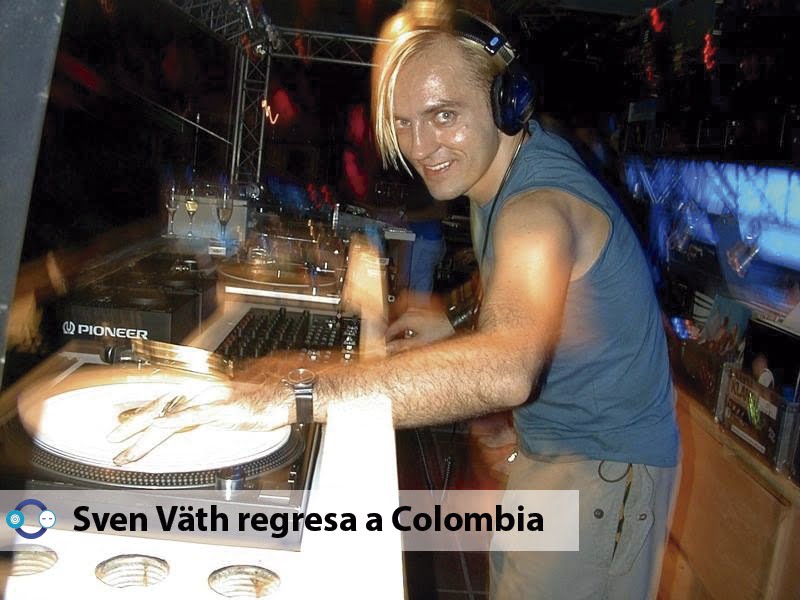 Sven Väth regresa a Colombia