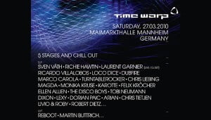 Los horarios del TimeWarp 2010! 5:00 am. Floor 1. Speedy J :D