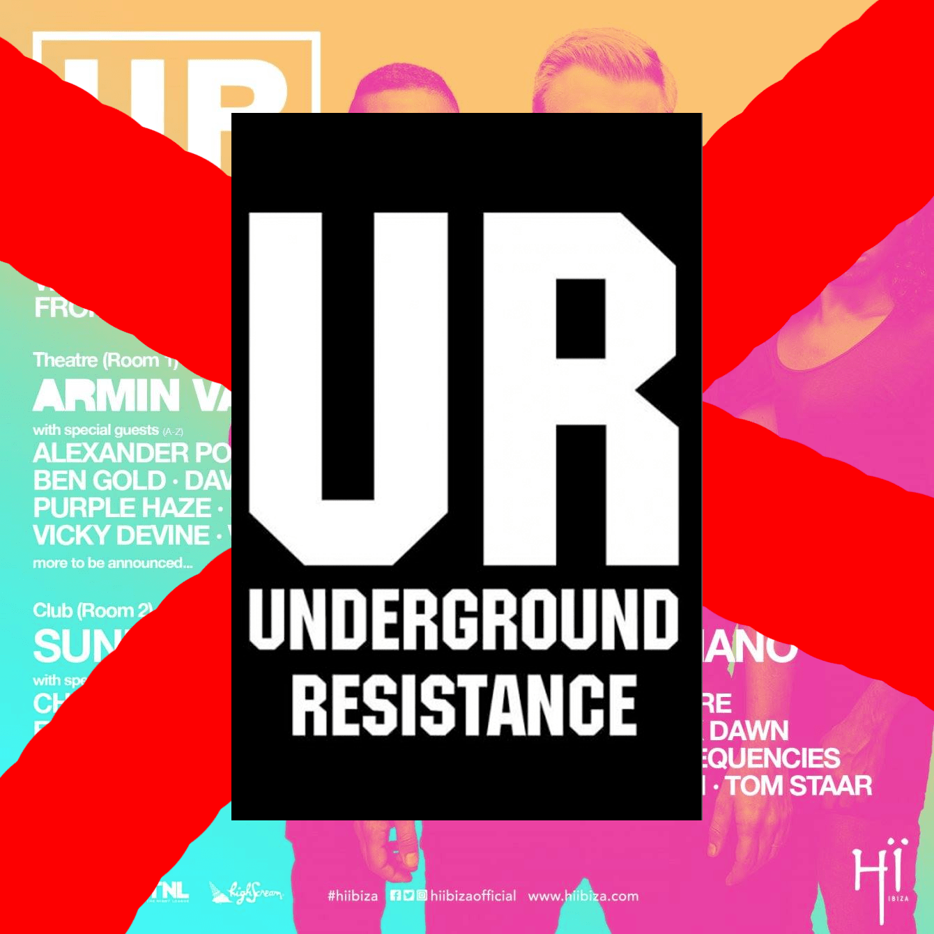 Underground Resistance le dice a Armin Van Buuren si no le da pena plagiarlos