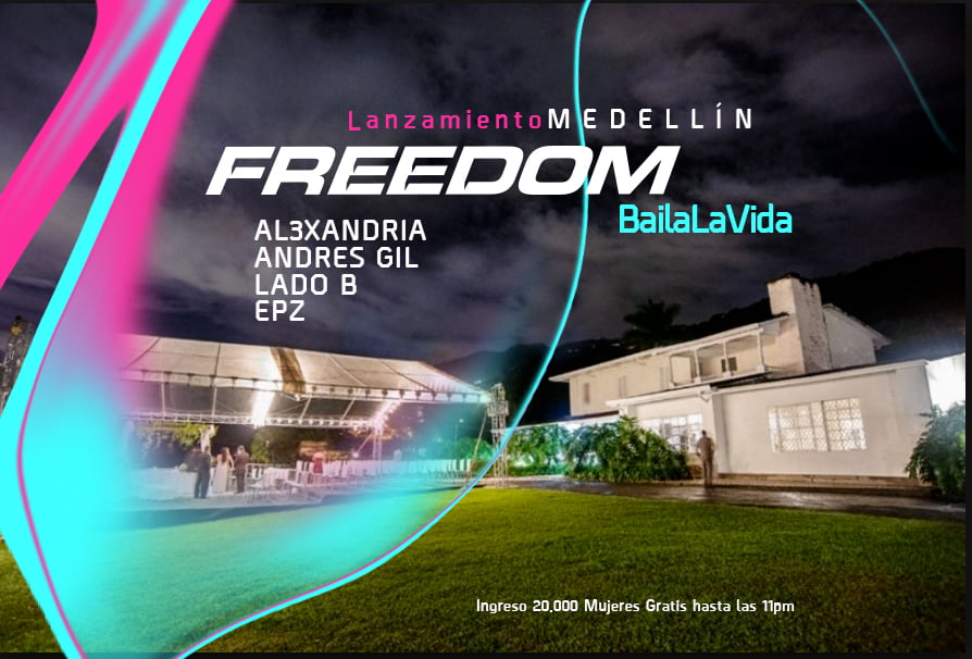 Lanzamiento FREEDOM 2018 en el Centro de Banquetes El Vergel