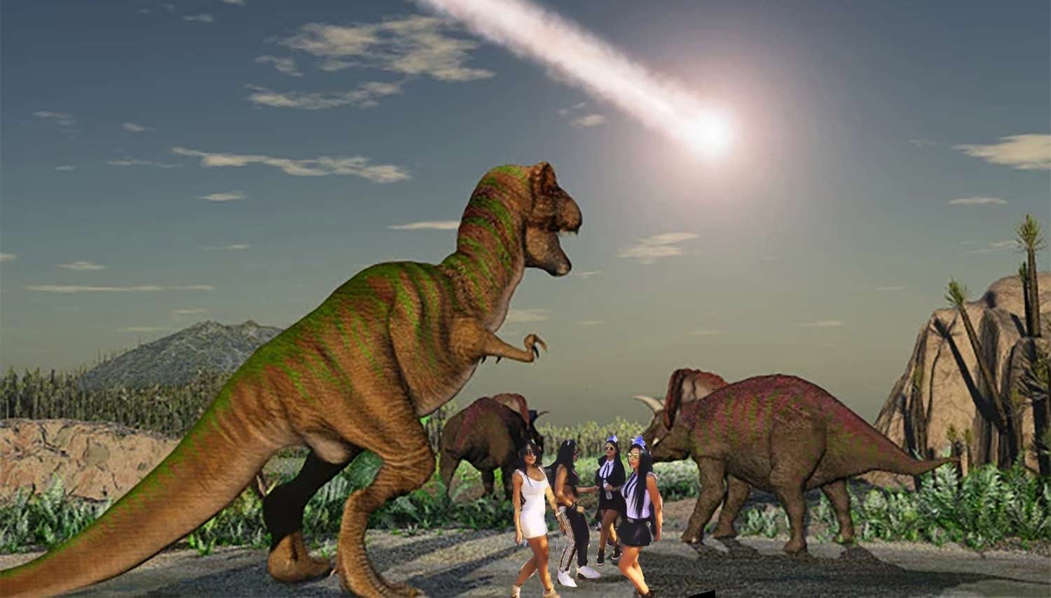 Los Dinosaurios se Extinguieron porque les gustaba La Guaracha