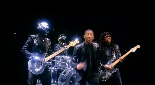 Video: Daft Punk - Get Lucky (featuring Pharrell Williams and Nile Rodgers)