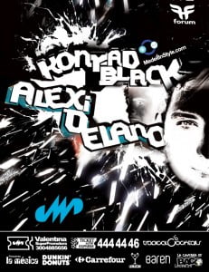 Este Sábado DERROCHE de Energía y música EXCLUSIVA con el BACK2BACK de ALEXI DELANO & KONRAD BLACK !!! Hasta que tu cuerpo aguante!!!