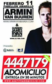 Ultimos Tickets Armin Van Buuren a $117.000 Suben HOY a $147.000 a domicilio 3111270
