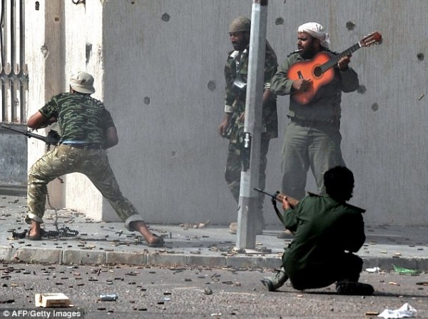 Shocking! Conflicto en Libia: Music is the Answer !