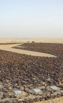 Increíble memorial a el vuelo caído UTA 772 en pleno desierto del Sahara