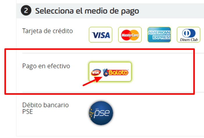 Cómo pagar con Baloto ó Efecty los eventos MedellinStyle.com