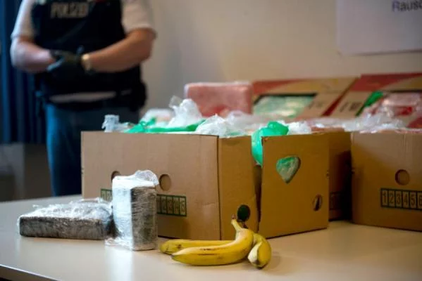 Cocaína hallada en un supermercado de Alemania en cajas de banano