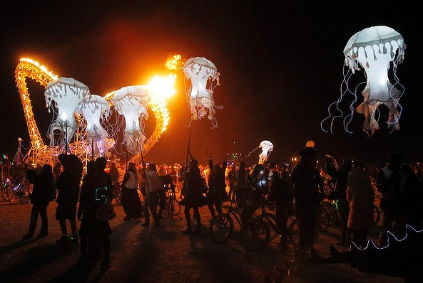 Burning Man 2011, el festival de arte psicodélico en el desierto de Nevada (FOTOS)