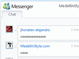 Nuevo! Chatea con tus amigos de Messenger mientras navegas en MedellinStyle.com