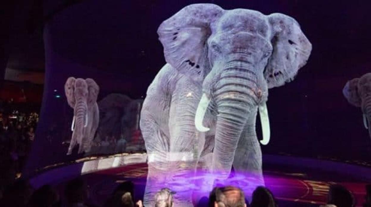 El circo que cambió los animales por hologramas 3D