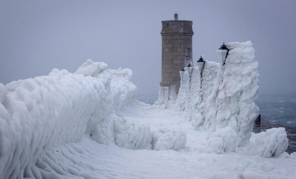 Impresionantes FOTOS de la ola fría que azota a Europa