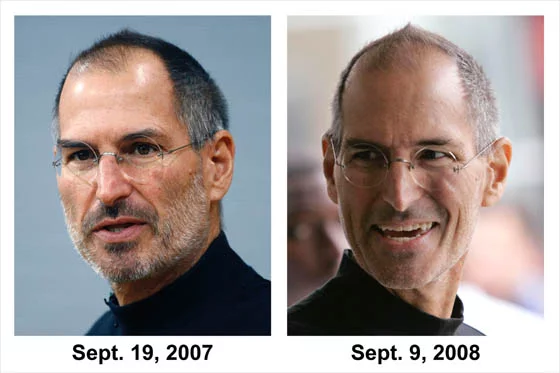 Steve Jobs el genio de la Apple está enfermo.