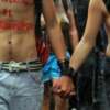 Universitarios adelantaron 'desnudatón' en Colombia para protestar al Gobierno