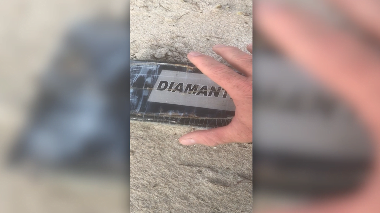 El huracán Dorian está enviando ladrillos de cocaína a las playas de Florida