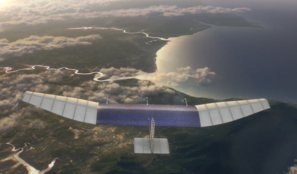 Facebook crea laboratorio para construir drones y satélites para repartir Internet