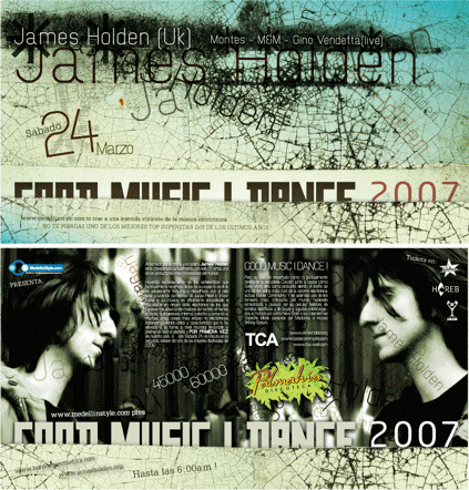 GOOD MUSIC I DANCE 2007: James Holden, mp3+tracklist set en el Piknik electronic en Montreal (+++3 horas!!!)