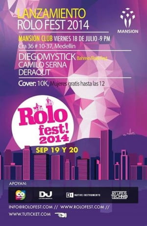 :: Sponsored :: Hoy Viernes en Mansion Club lanzamiento oficial del ROLO FEST