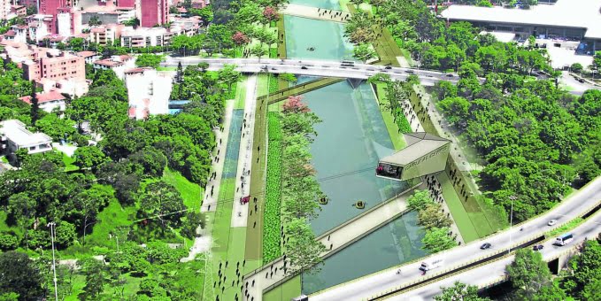 Diseños del Parque del Río en Medellín están en fase de retoque