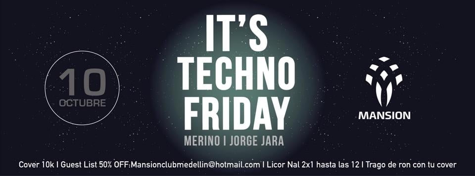 :: Sponsored :: Hoy Viernes ven a bailar a Mansion Club con MERINO & JORGE JARA