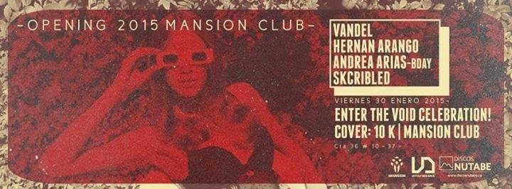 :: Sponsored :: Este fin de semana en Mansion Club OPENNING 2015