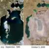 Video: Sequía Mar de Aral. Imágenes Satelitales de un lapso de 10 años.
