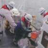 Trabajadores se apresuran a liberar agua radiactiva en la planta nuclear