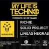 :: Sponsored :: Hoy Viernes en Mansion Club Richie + Solid Project + Lineas Negras