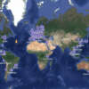 El Mapa Mundial Techno del Mochilero