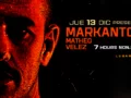 MARKANTONIO tocará 7 HOURS NON.STOP en MUTE junto a MATHEO VELEZ el 13 de Dic