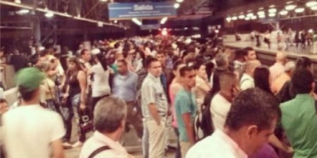Falla técnica afecta el servicio en el Metro de Medellín