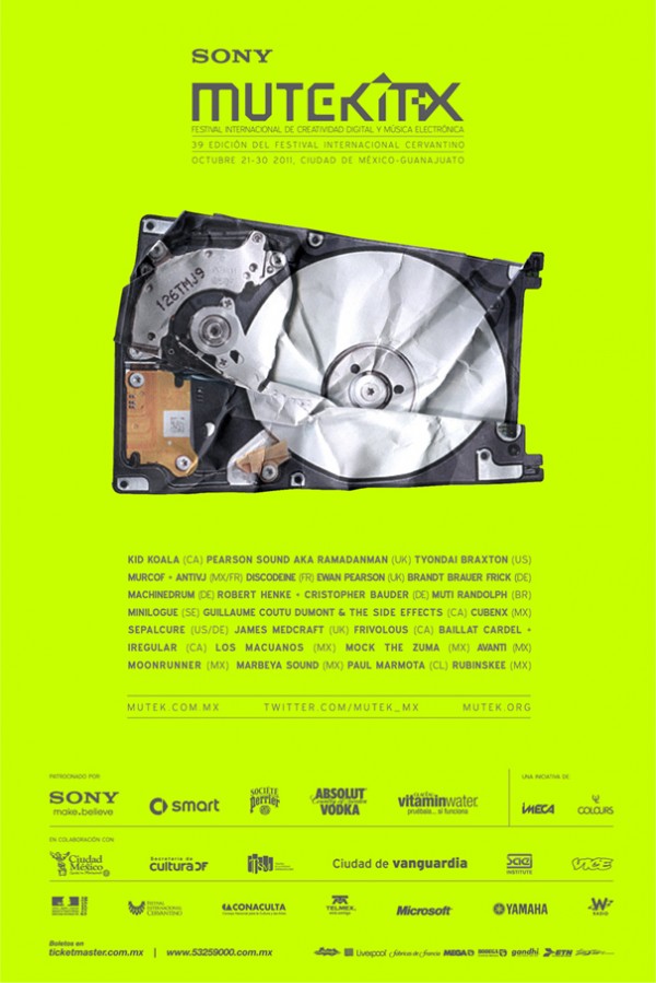 Arranca el festival de música y cultura electrónica Mutek México 2011