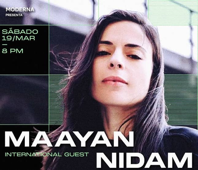 SUPPORT: Moderna presenta a MAAYAN NIDAM con su Terapia Musical este 19 de marzo