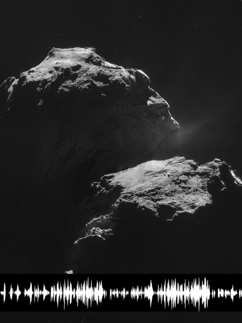 67P: El increíble sonido de un Cometa! Escúchalo aquí !