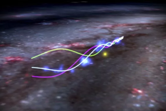 Descubrimiento de una misteriosa estructura ondulatoria en nuestra galaxia